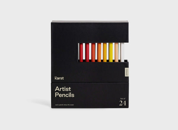 Karst Woodless Artist Pencils Set of 24